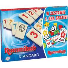 Rummikub 2w1: Standard i Junior - Gryplanszowe24.pl - sklep