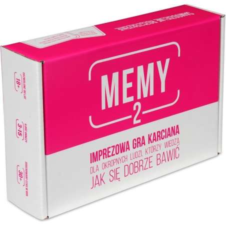 Memy 2: Imprezowa gra karciana  - Gryplanszowe24.pl