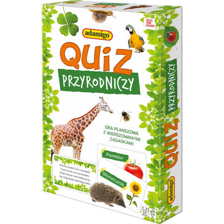 Quiz przyrodniczy - Gryplanszowe24.pl - sklep