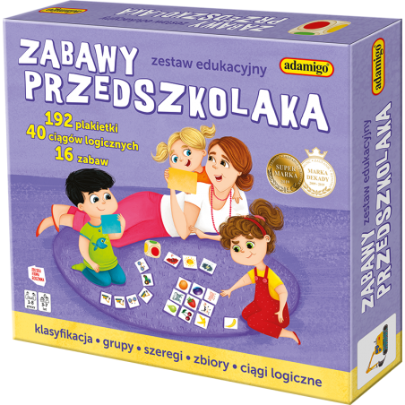 Zabawy przedszkolaka - Gryplanszowe24.pl - sklep