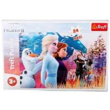 Puzzle 24 maxi - Frozen II magiczna wyprawa - GryPlanszowe24 - sklep