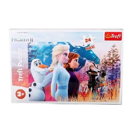 Puzzle 24 maxi - Frozen II magiczna wyprawa - GryPlanszowe24 - sklep