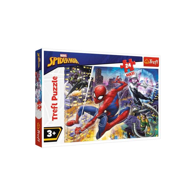 Puzzle 24 maxi - Nieustraszony Spider-man - GryPlanszowe24 - sklep