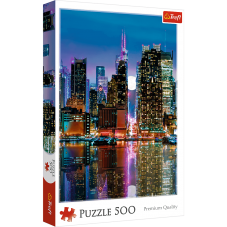 Puzzle 500 - Pełnia księżyca nad Manhattanem - GryPlanszowe24 - sklep