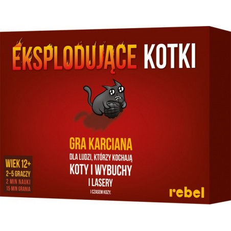 Eksplodujące Kotki (W) - Gryplanszowe24.pl - sklep