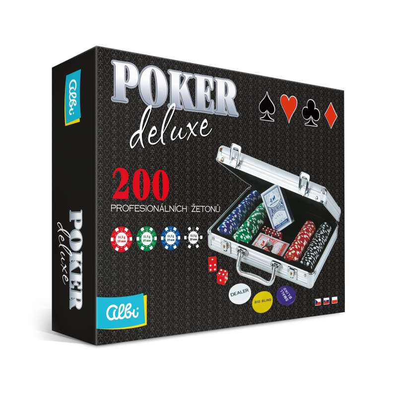 Zestaw pokerowy - 200 żetonów - Gryplanszowe24.pl - sklep