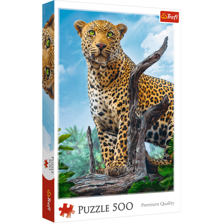 Puzzle 500 - Dziki Lampart - Gryplanszowe24.pl - sklep