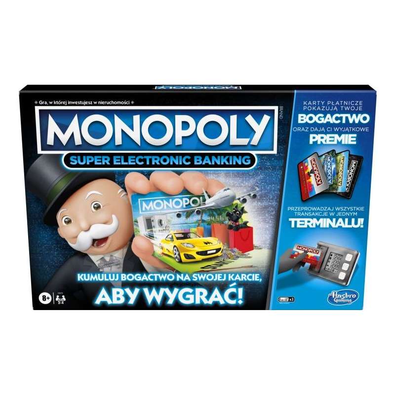 Monopoly: Super Electronic Banking - Gryplanszowe24.pl - sklep