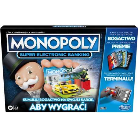 Monopoly: Super Electronic Banking - Gryplanszowe24.pl - sklep