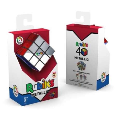 Kostka Rubika Metalik 3x3 RUBIKS Cube - Gryplanszowe24.pl - sklep