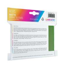 Gamegenic: Matte Prime CCG Sleeves (66x91 mm) - Green