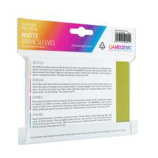 Gamegenic: Matte Prime CCG Sleeves (66x91 mm) - Lime