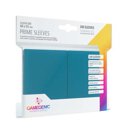 Gamegenic: Matte Prime CCG Sleeves (66x91 mm) - Blue