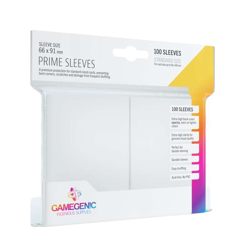 Gamegenic: Matte Prime CCG Sleeves (66x91 mm) - White