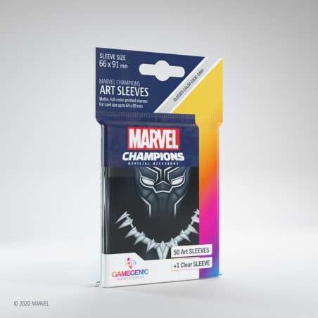 Gamegenic: MC Art Sleeves (66 mm x 91 mm) Black Panther 50+1 szt.
