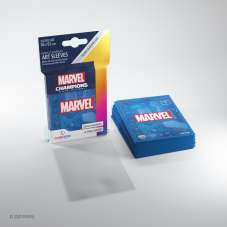 Gamegenic: Marvel Champions Art Sleeves (66 mm x 91 mm) Blue 50+1 szt.