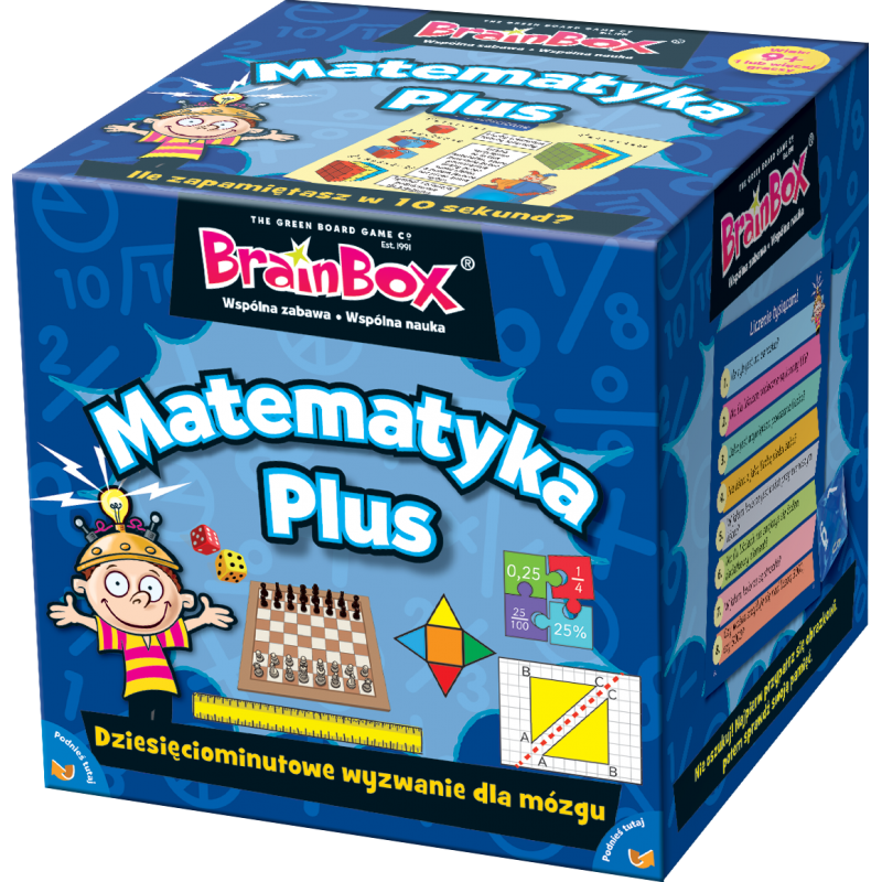 BrainBox - Matematyka plus - Gryplanszowe24.pl - sklep