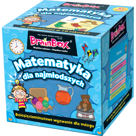 BrainBox - Matematyka dla najmłodszych  - Gryplanszowe24.pl - sklep