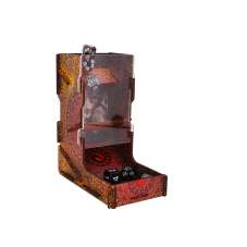 Wieża do Kości UV Print Golden Skull - Gryplanszowe24.pl - sklep