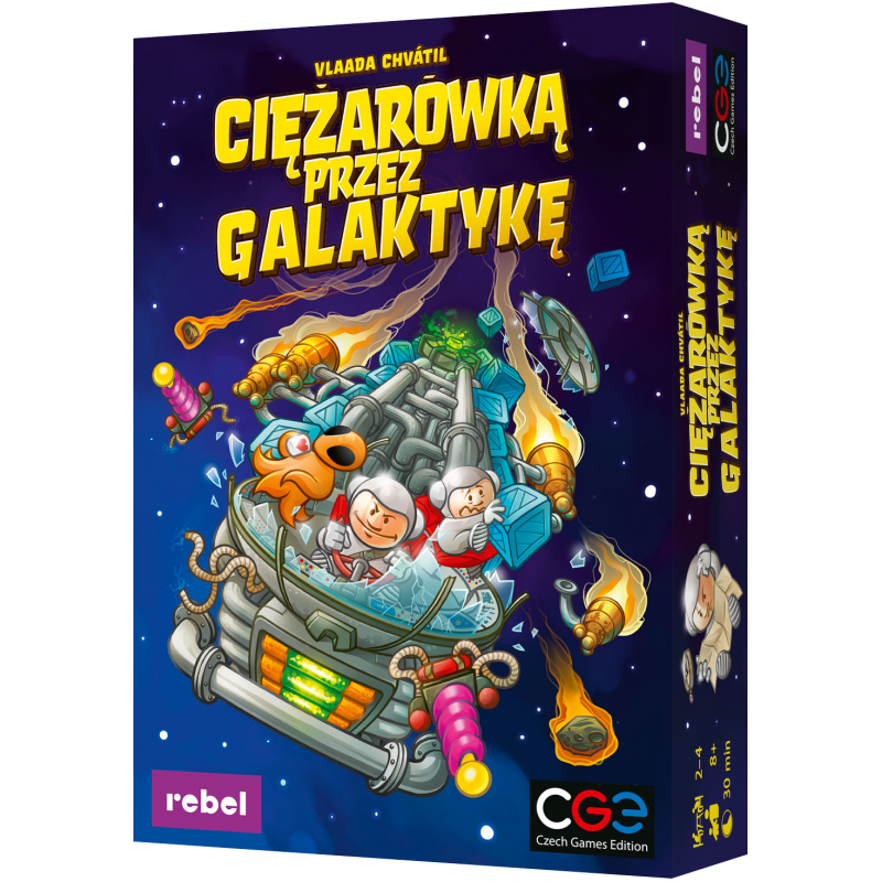 Ciężarówką przez Galaktykę (wydanie 2021) - Gryplanszowe24.pl - sklep