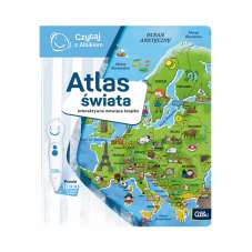 Czytaj z Albikiem - Książka Atlas świata - Gryplanszowe24.pl - sklep