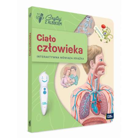 Czytaj z Albikiem - Książka Ciało człowieka - Gryplanszowe24.pl