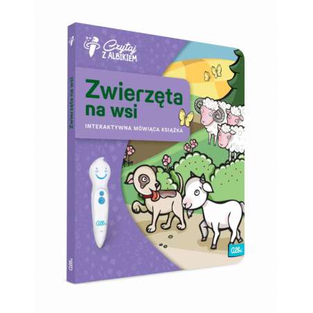 Czytaj z Albikiem - Książka Zwierzęta na wsi - Gryplanszowe24.pl