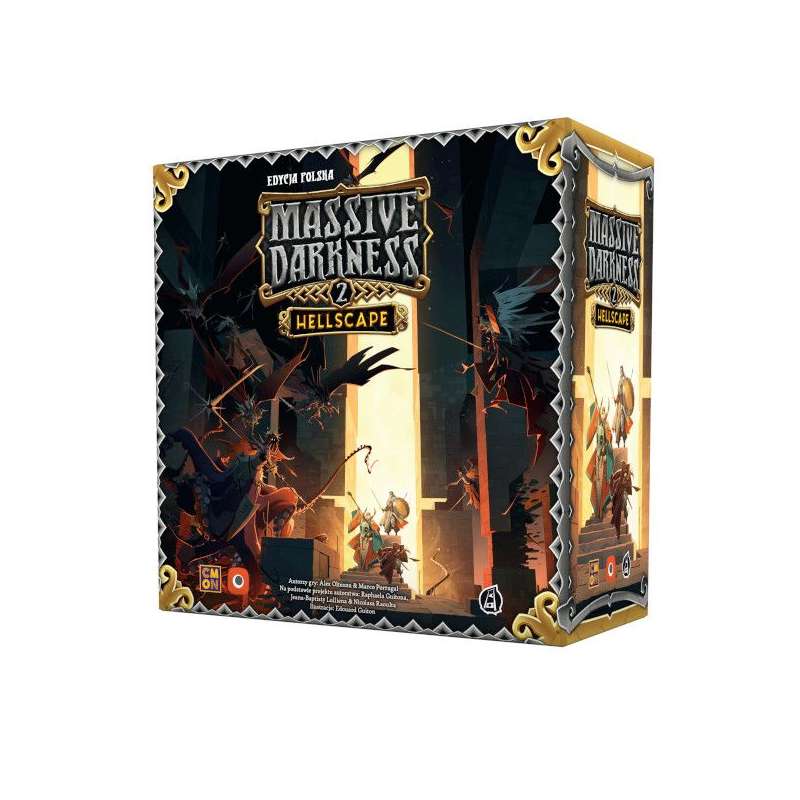 Massive Darkness 2: Hellscape (edycja polska)  - Gryplanszowe24.pl