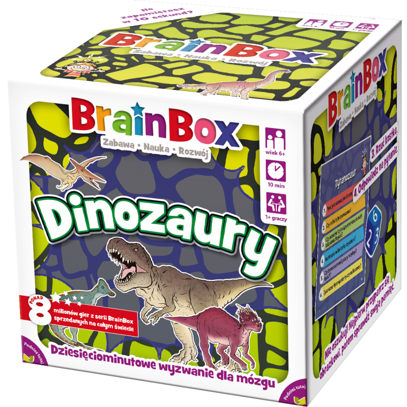 BrainBox - Dinozaury - Gryplanszowe24.pl - sklep
