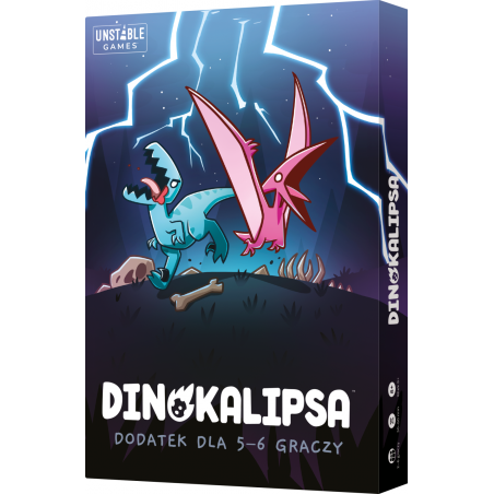 Dinokalipsa: Dodatek dla 5-6 graczy - Gryplanszowe24.pl - sklep