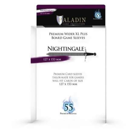 Koszulki na karty Paladin - Nightingale 127x153 mm - Gryplanszowe24.pl