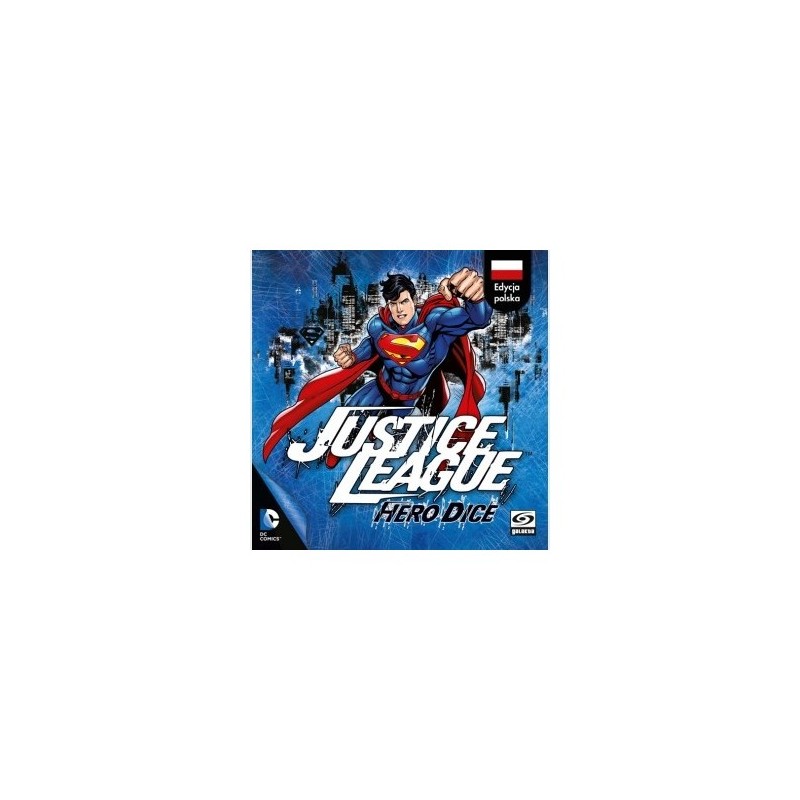 Justice League: Hero Dice - Superman - Gryplanszowe24.pl - sklep