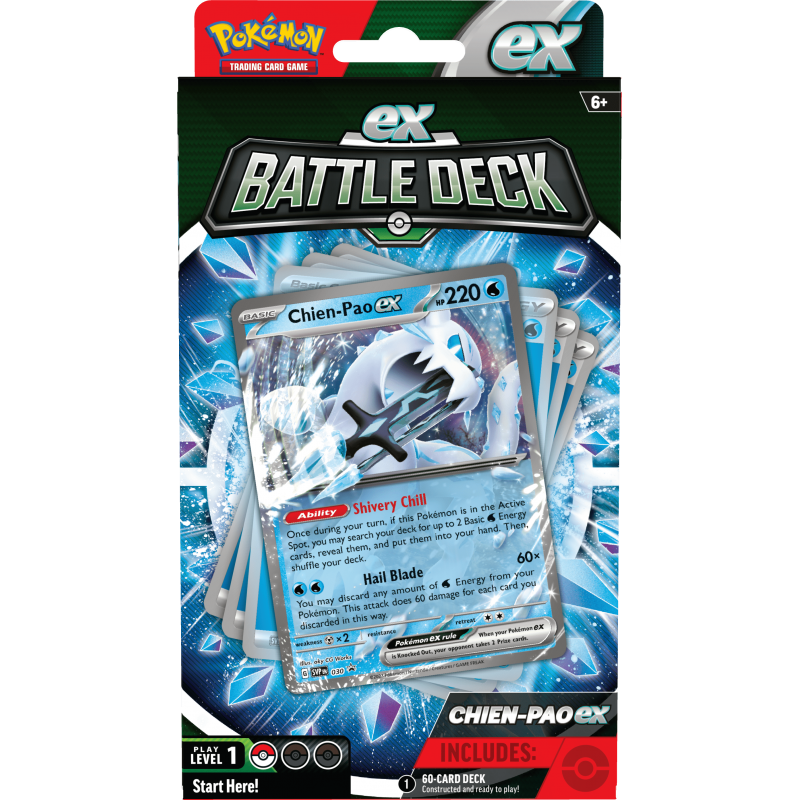 Pokemon TCG: Ex Battle Decks Chien-Pao - Gryplanszowe24.pl - sklep