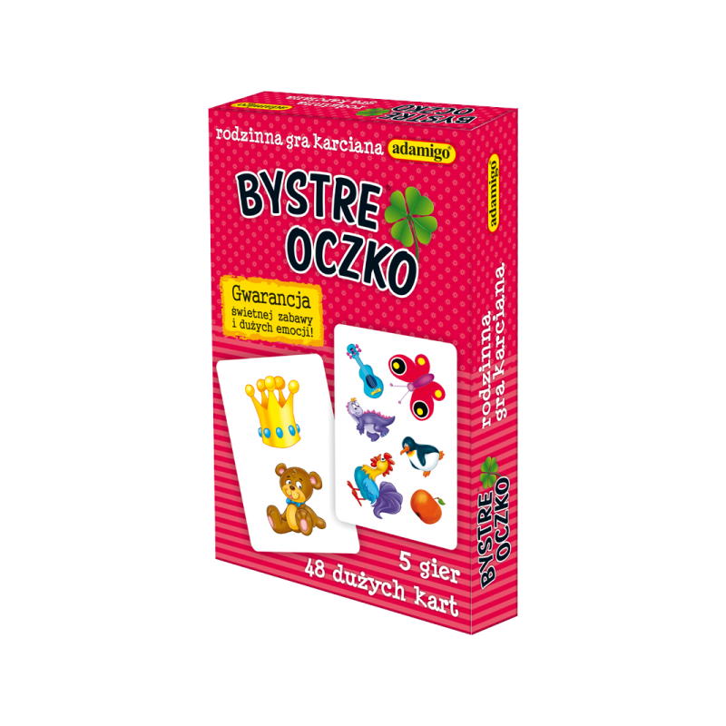 Karty - Bystre Oczko  - Gryplanszowe24.pl - sklep