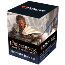 UP: MtG- The Lord of the Rings - 100+ Deck Box - Aragorn