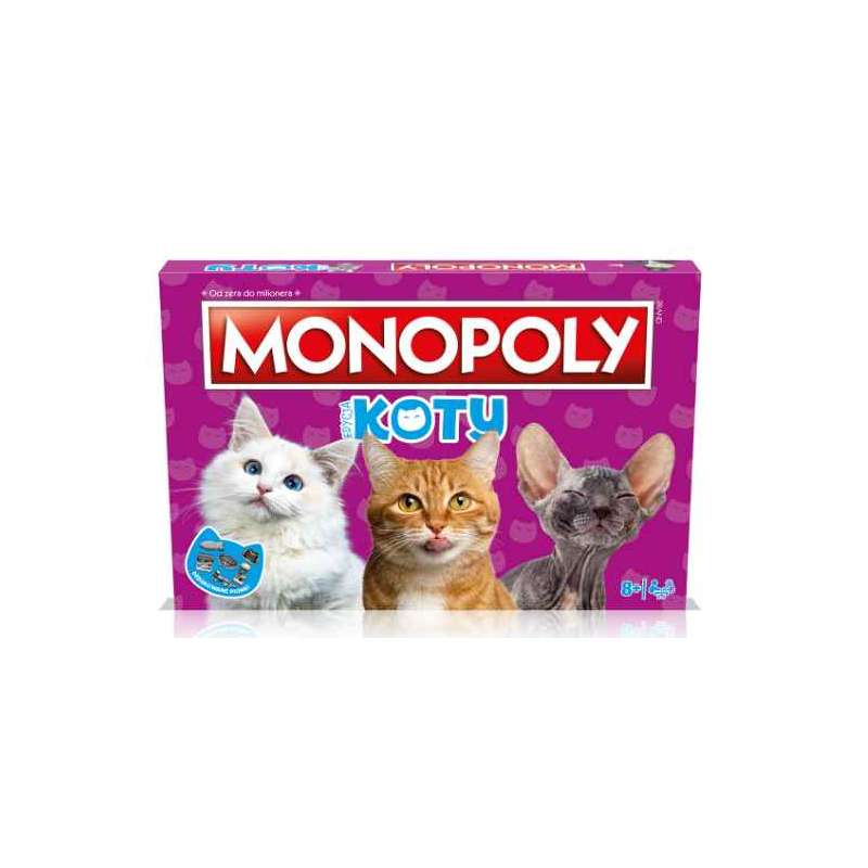 Monopoly Koty - Gryplanszowe24.pl - sklep