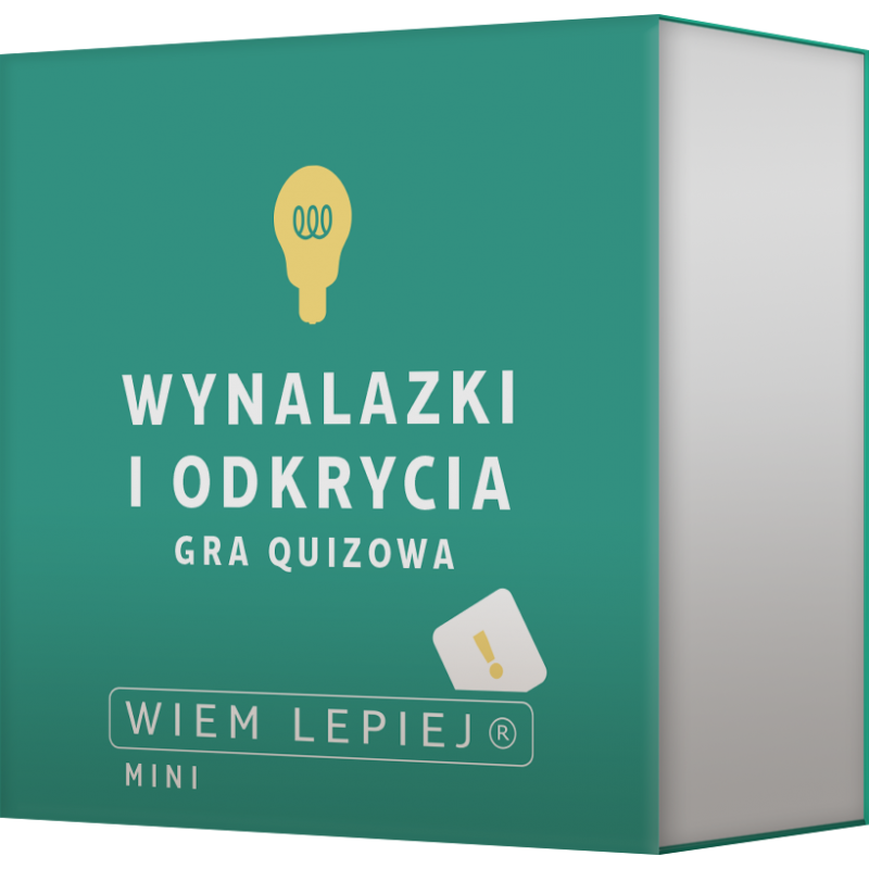 Wiem lepiej: Wynalazki i odkrycia - Gryplanszowe24.pl - sklep