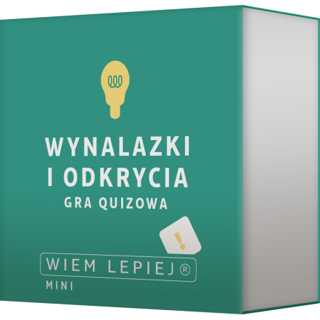 Wiem lepiej: Wynalazki i odkrycia - Gryplanszowe24.pl - sklep