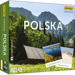 Polska krajobrazy - adamigo memory - Gryplanszowe24.pl - sklep