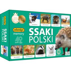 SSAKI POLSKI - adamigo memory - Gryplanszowe24.pl - sklep