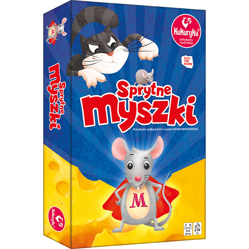 Sprytne myszki - Gryplanszowe24.pl - sklep