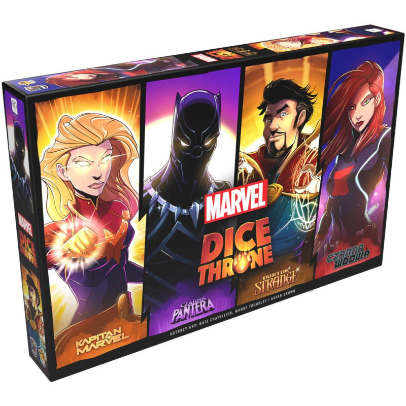 Dice Throne Marvel: Box 2 (Czarna Pantera, Kapitan Marvel, Doktor Stra