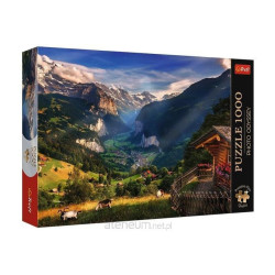 Puzzle 1000 Dolina Lauterbrunnen