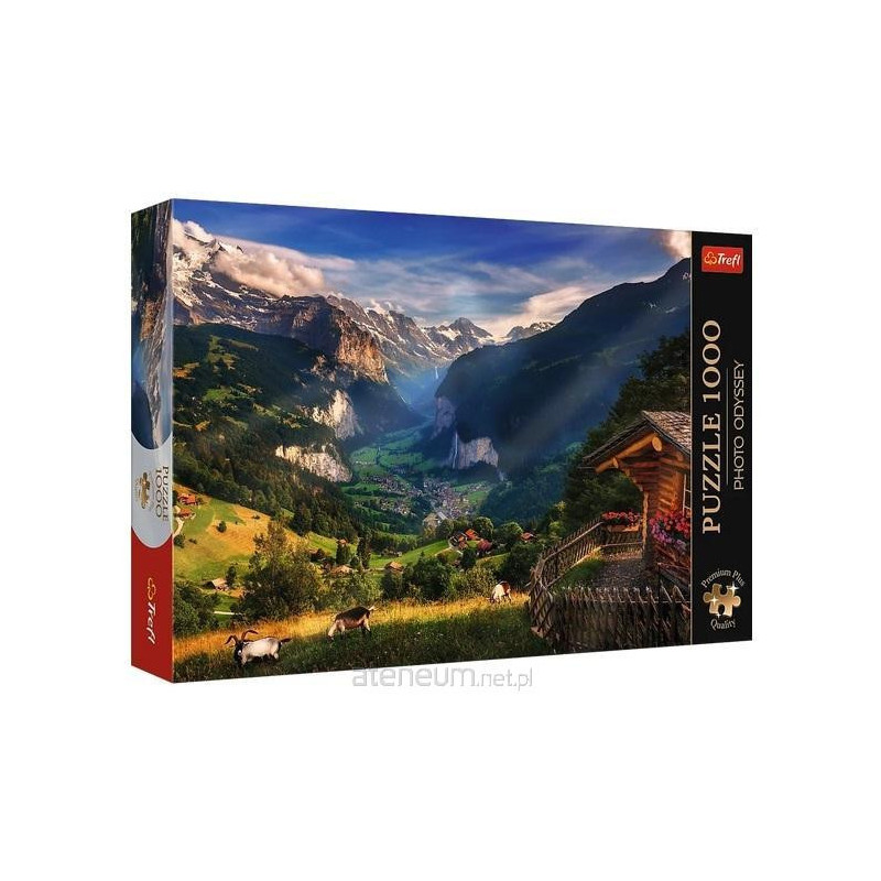 Puzzle 1000 Dolina Lauterbrunnen