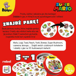 Dobble Super Mario - Gryplanszowe24.pl - sklep