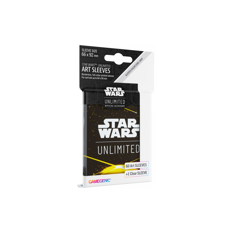 Gamegenic: Star Wars Unlimited - Art Sleeves - Card Back Yellow