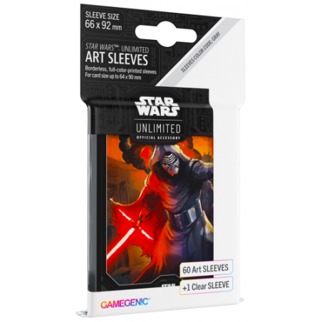 Gamegenic: Star Wars Unlimited - Art Sleeves - Kylo Ren