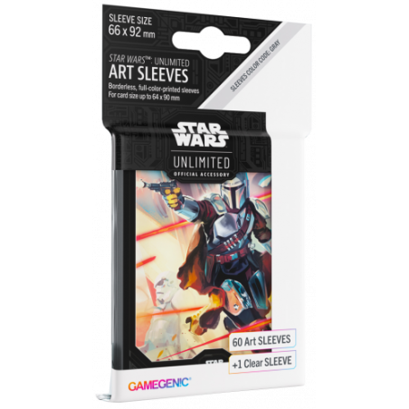 Gamegenic: Star Wars Unlimited - Art Sleeves - Mandalorian