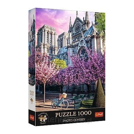 Puzzle 1000 Katedra Notre-Dame w Paryżu TREFL