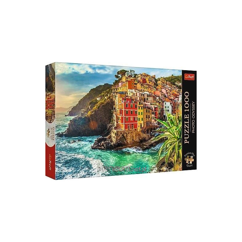 Puzzle 1000 Miasteczko Riomaggiore, Włochy TREFL